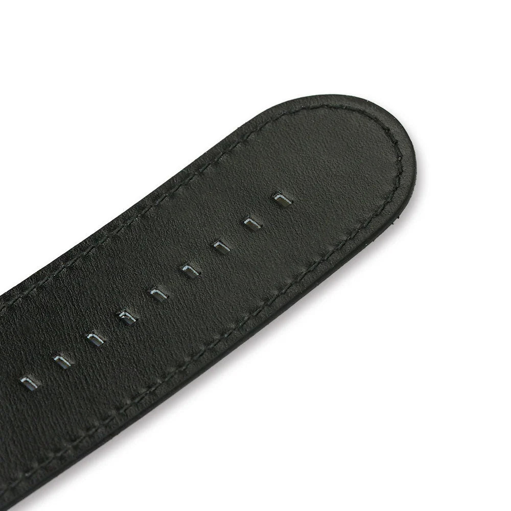 S.T.A.M.P.S. Watch Strap - Classic Leather Black