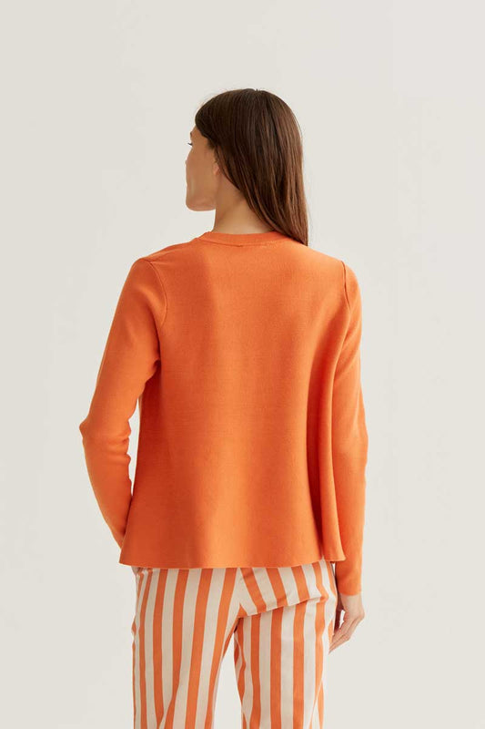 CF Orange Flared Jumper