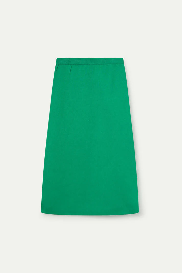 CF Green Knit Midi Skirt