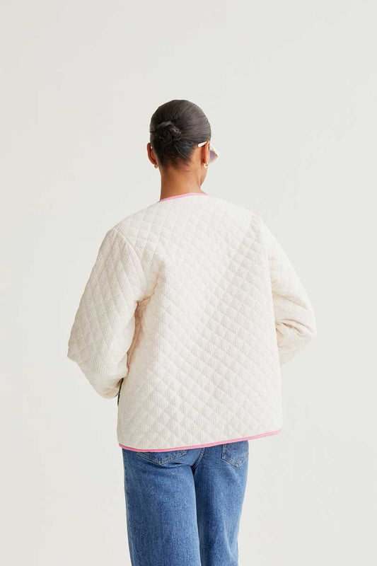 CF White Boxy Jacket