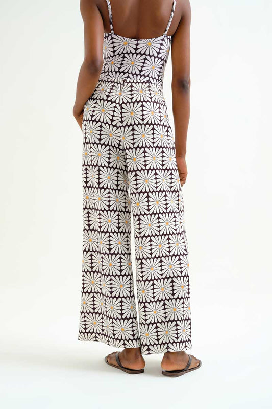 CF Trousers with Chamomile Print
