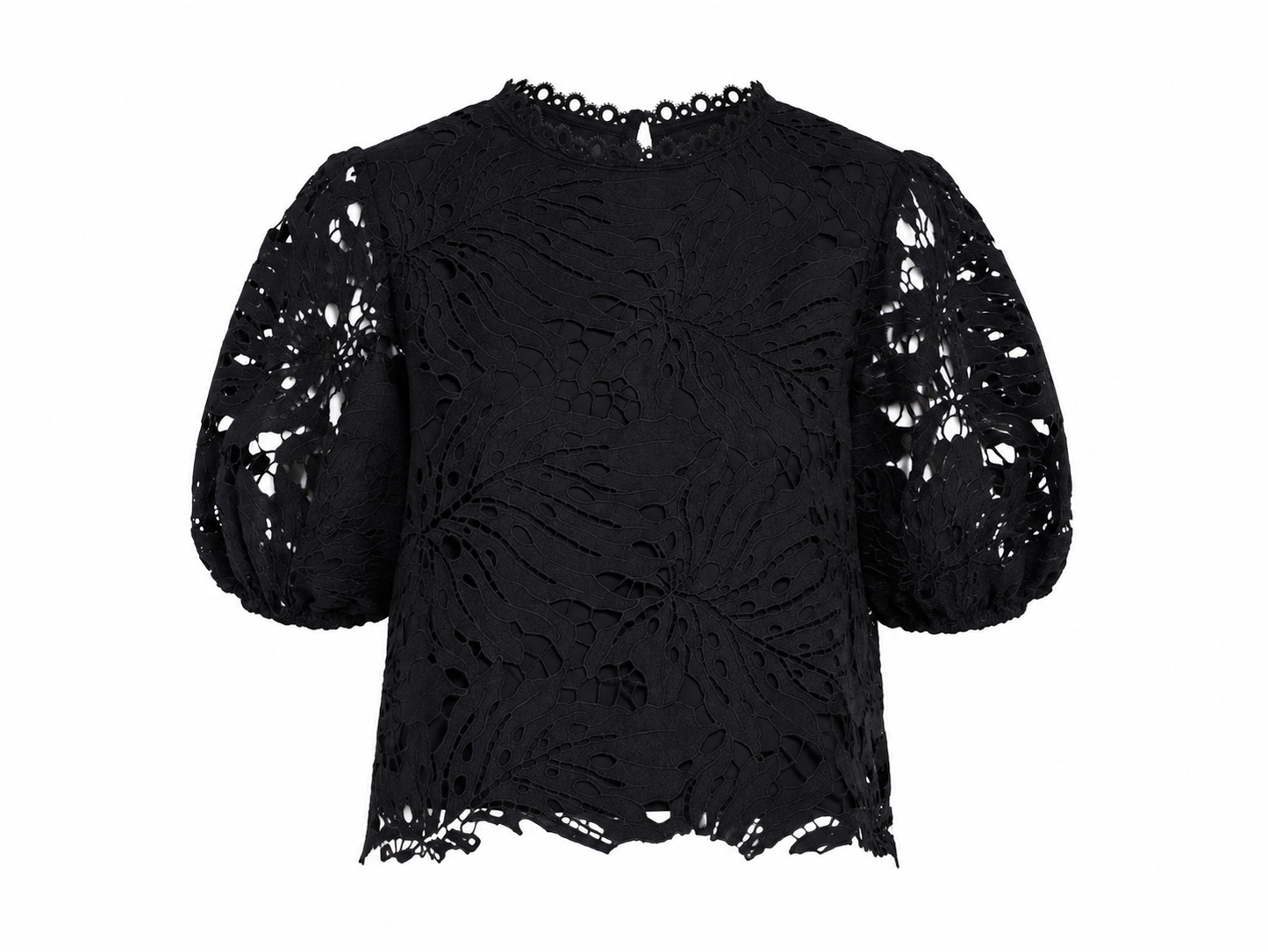 Chantallier Black Blouse