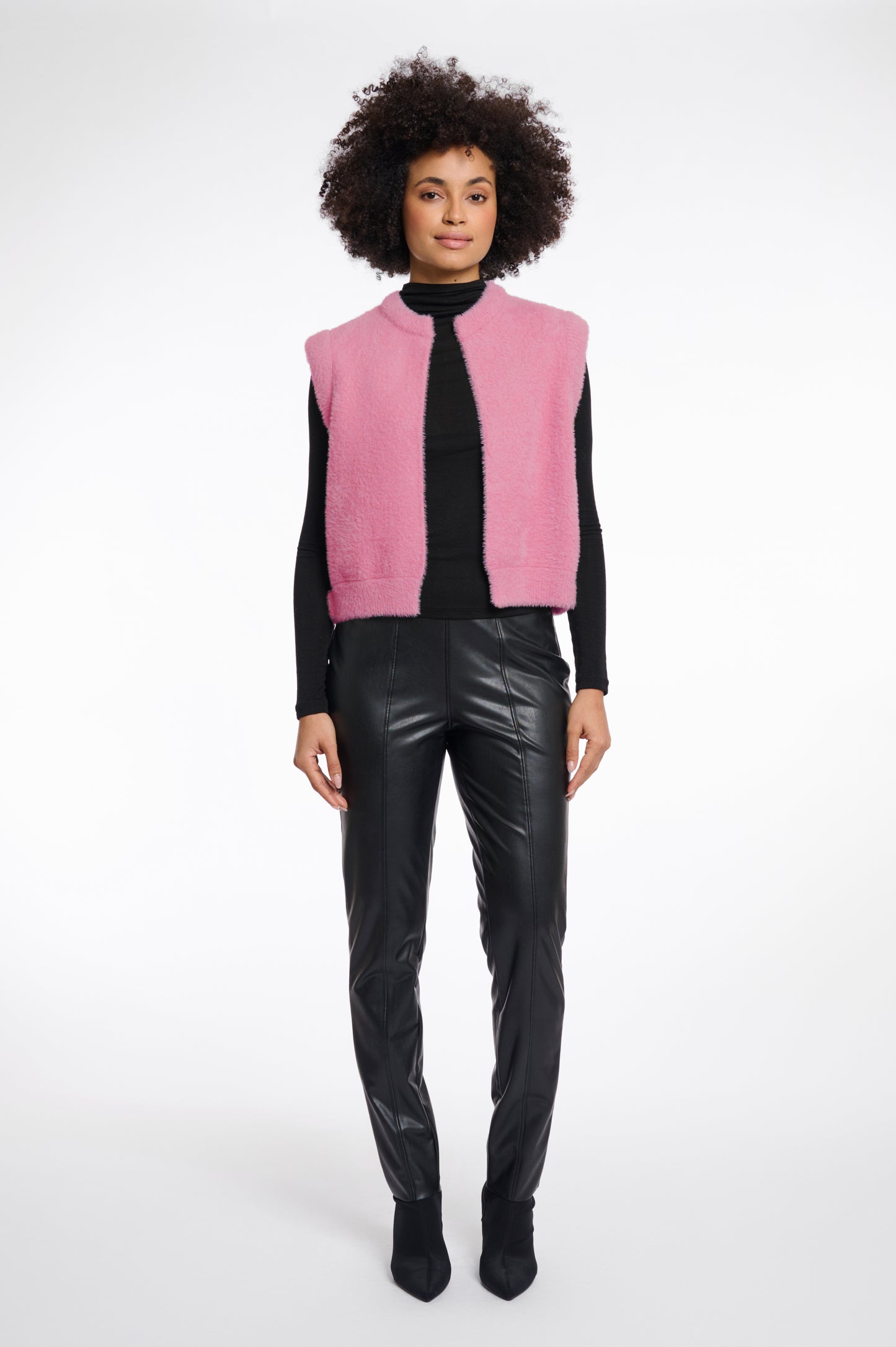 Elona Waistcoat Mauve Pink