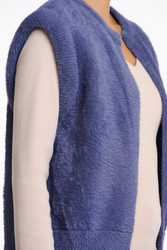 Elona Waistcoat Blue Shadow