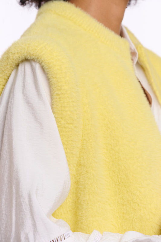 Elona Waistcoat Breezy Lime