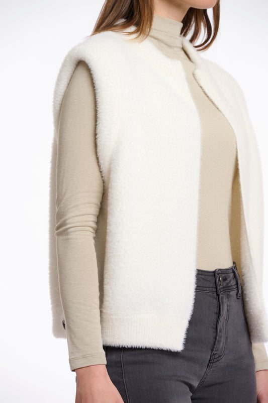Elona Waistcoat Snow White