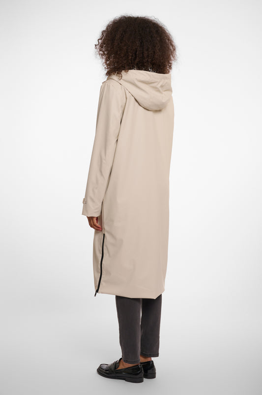 India Long Raincoat Birch