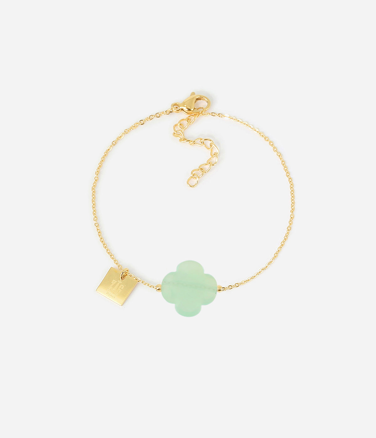 Light Blue Clover Bracelet