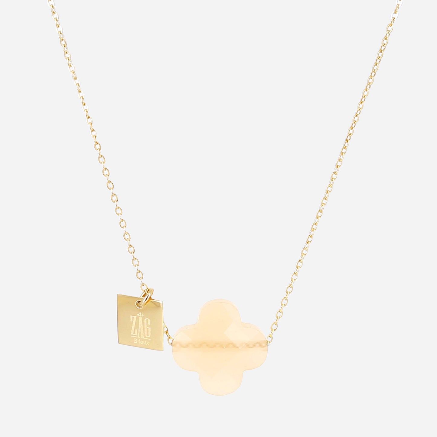 Nude Clover Gold Necklace