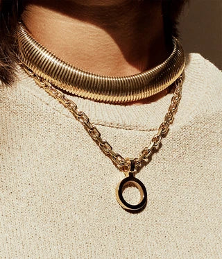 Media Link Pendant Necklace