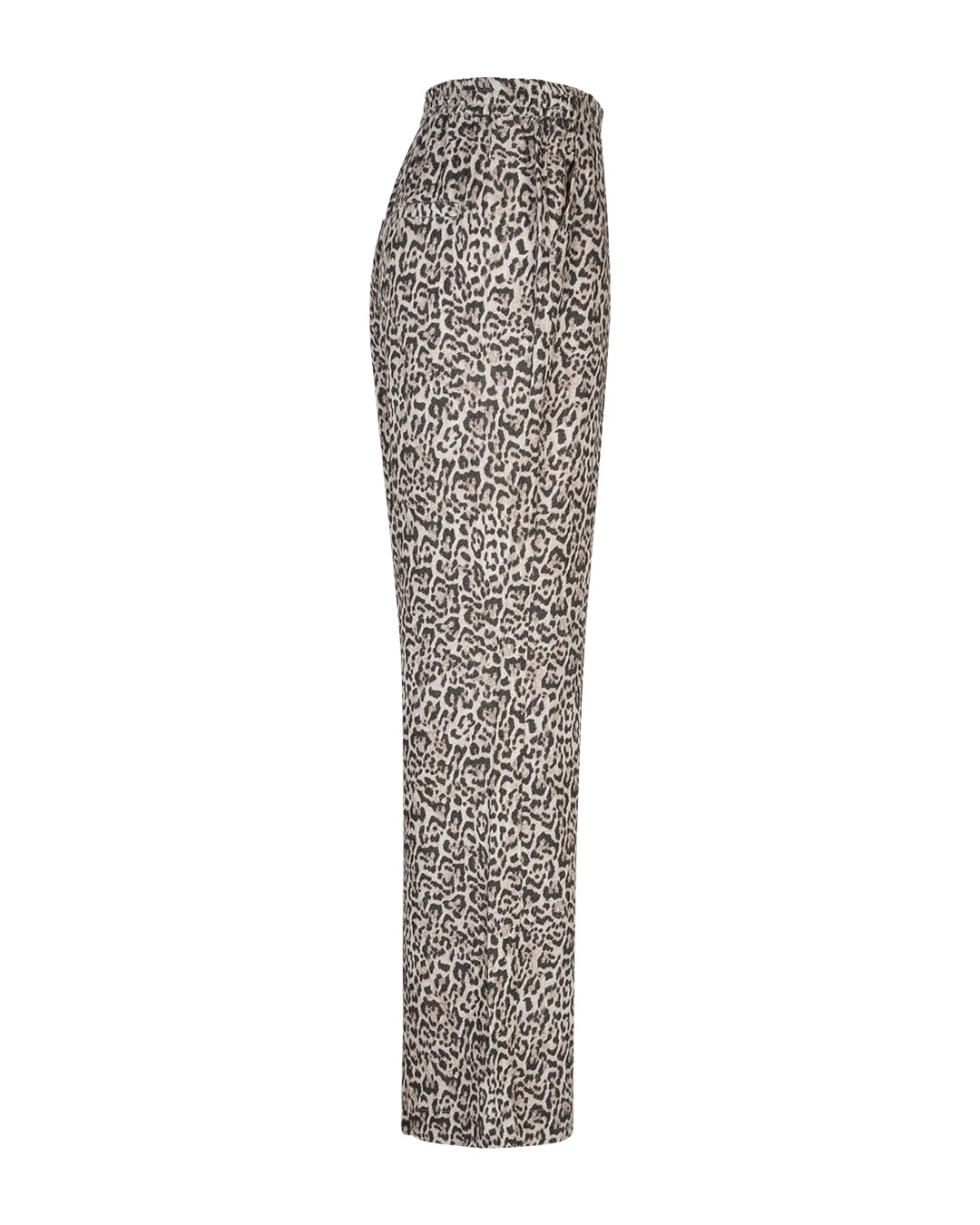 Colette Linen Leopard Trousers