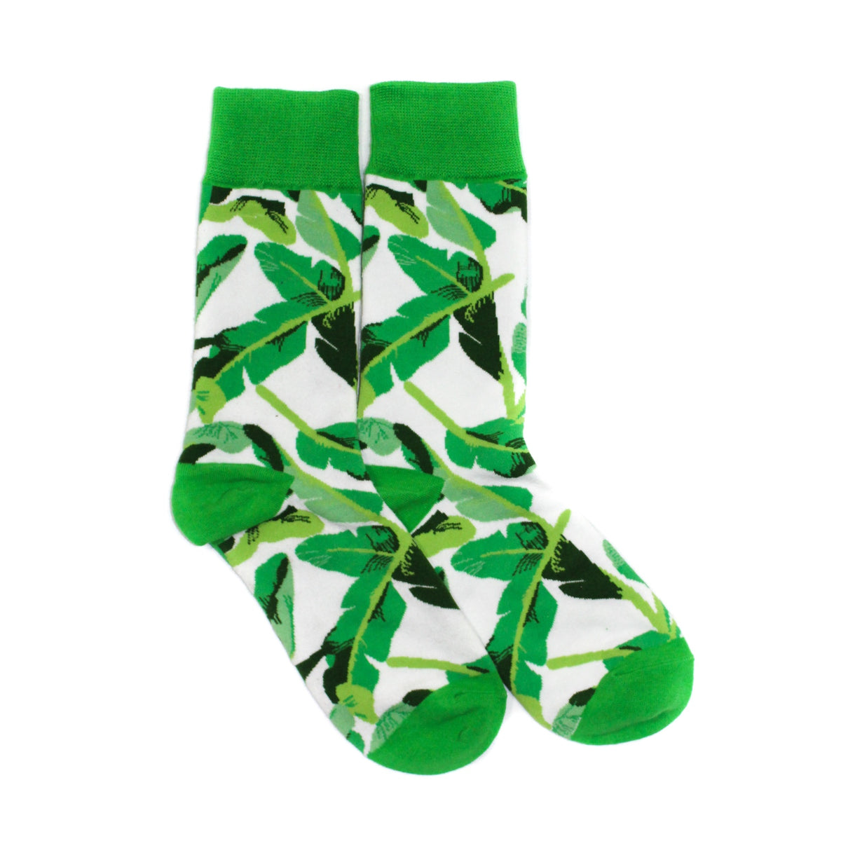 Lucky Pair Socks - Tropical Leaf