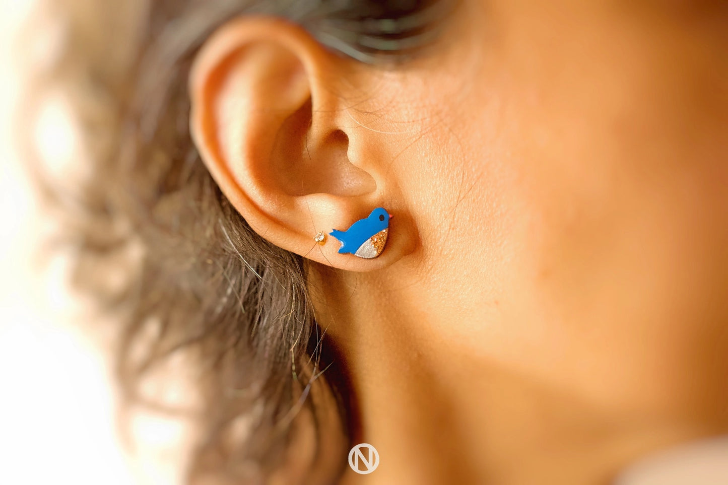 Bluebird Stud Earrings
