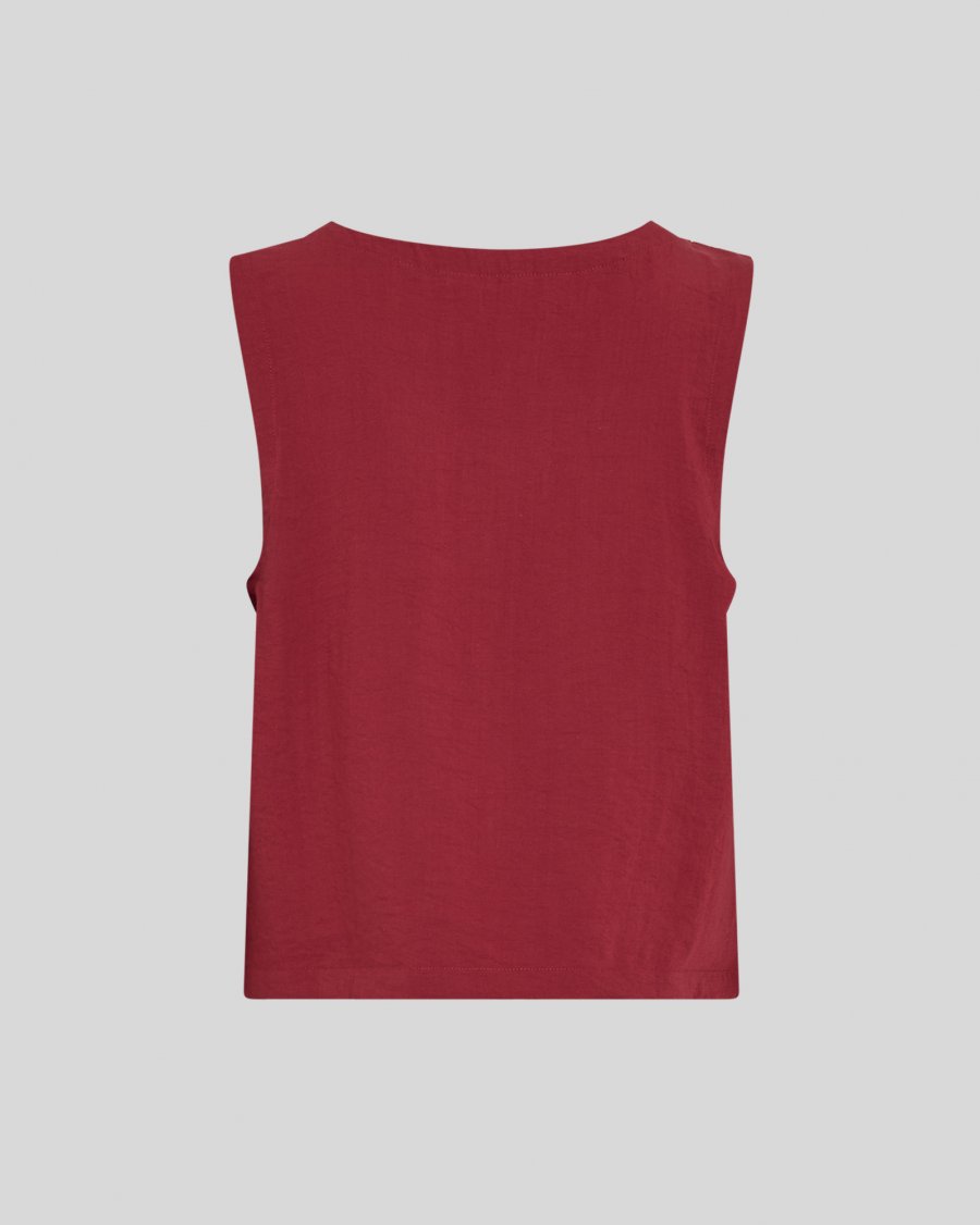 MSCH Daria SL Shirt Rhubarb Melange