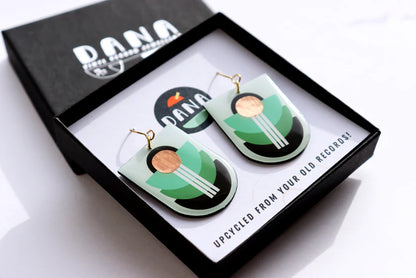 Modern Vinyl Earrings