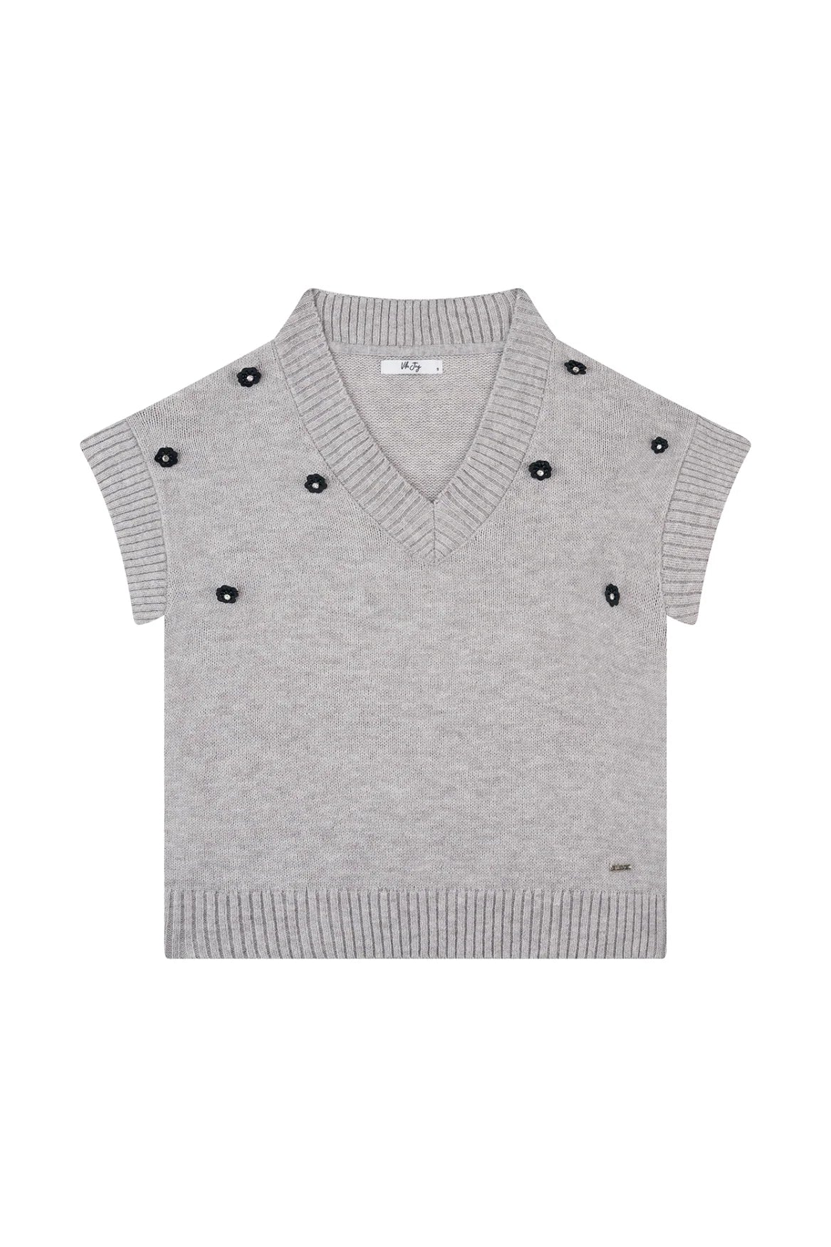 Alyssa-L-10-O Soft Knitted Vest