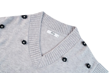 Alyssa-L-10-O Soft Knitted Vest