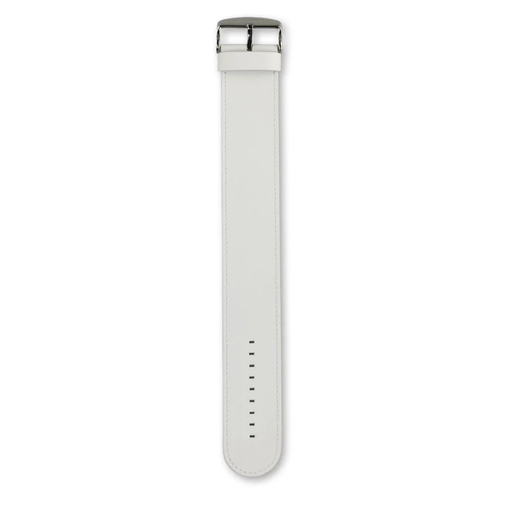 S.T.A.M.P.S. Watch Strap - Classic Leather White