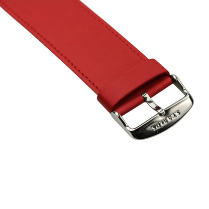 S.T.A.M.P.S. Watch Strap - Satin Red