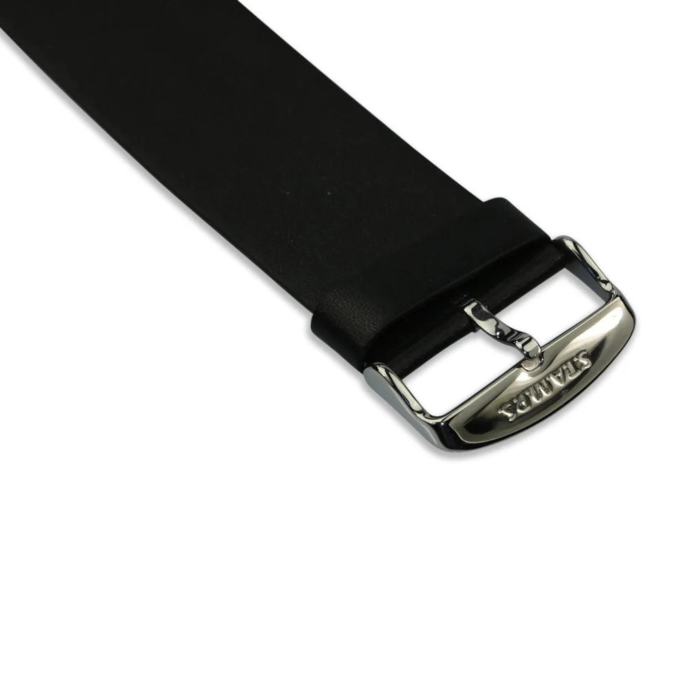 S.T.A.M.P.S. Watch Strap - Jack Classic Leather Black