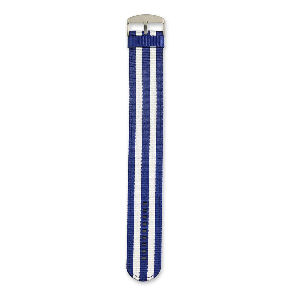 S.T.A.M.P.S. Watch Strap - Stripes Blue
