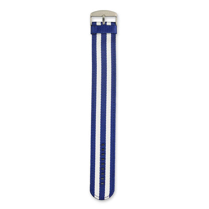 S.T.A.M.P.S. Watch Strap - Stripes Blue