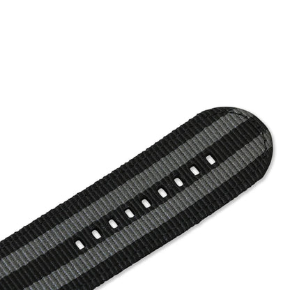 S.T.A.M.P.S. Watch Strap - Stripes Grey