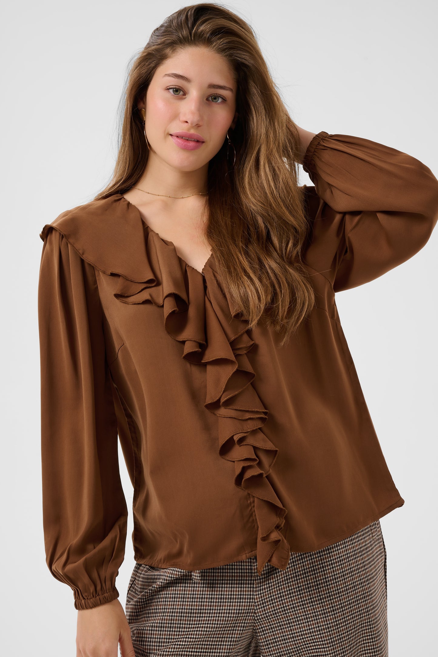 CRBeliv Blouse Friar Brown