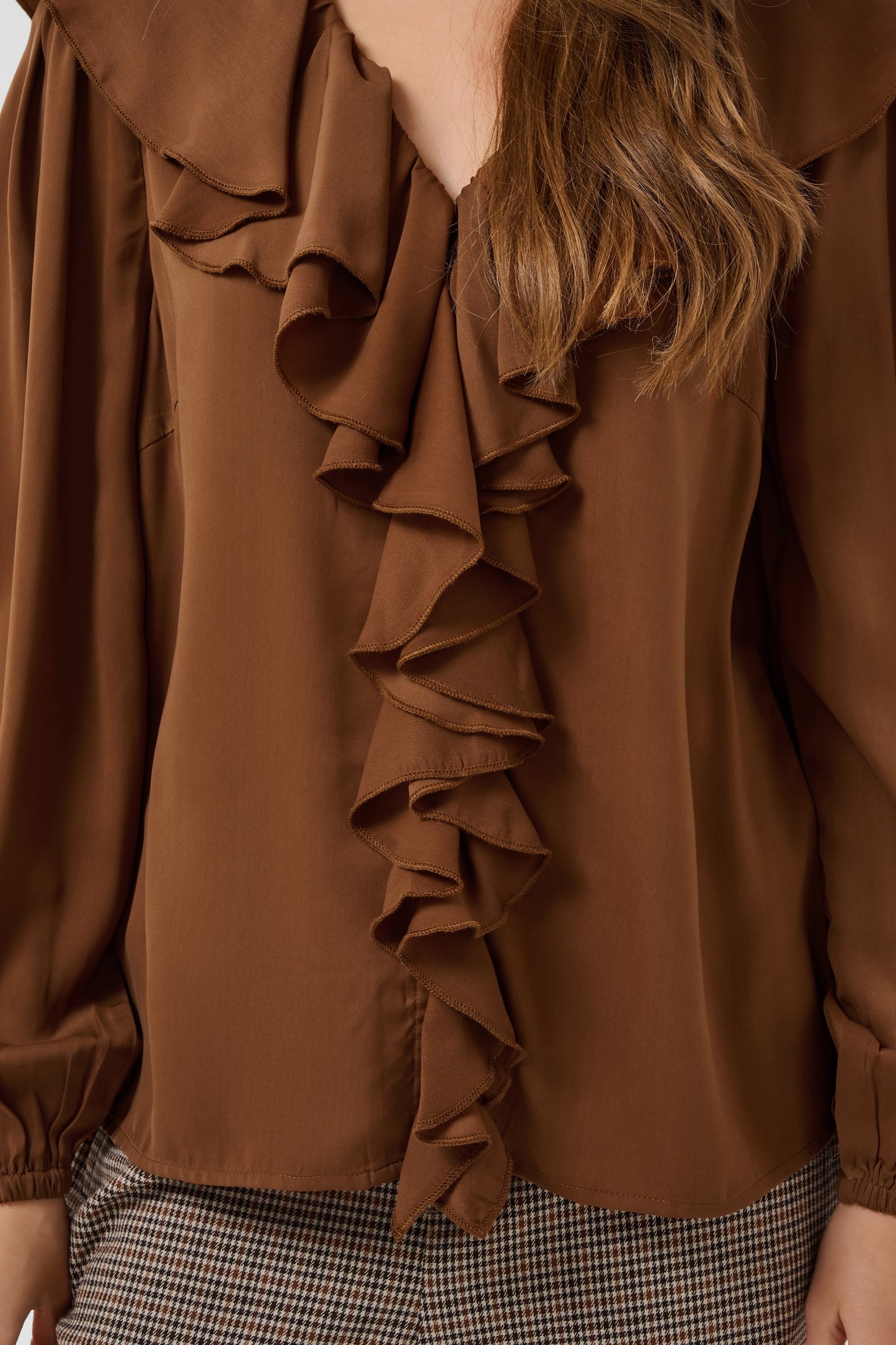 CRBeliv Blouse Friar Brown