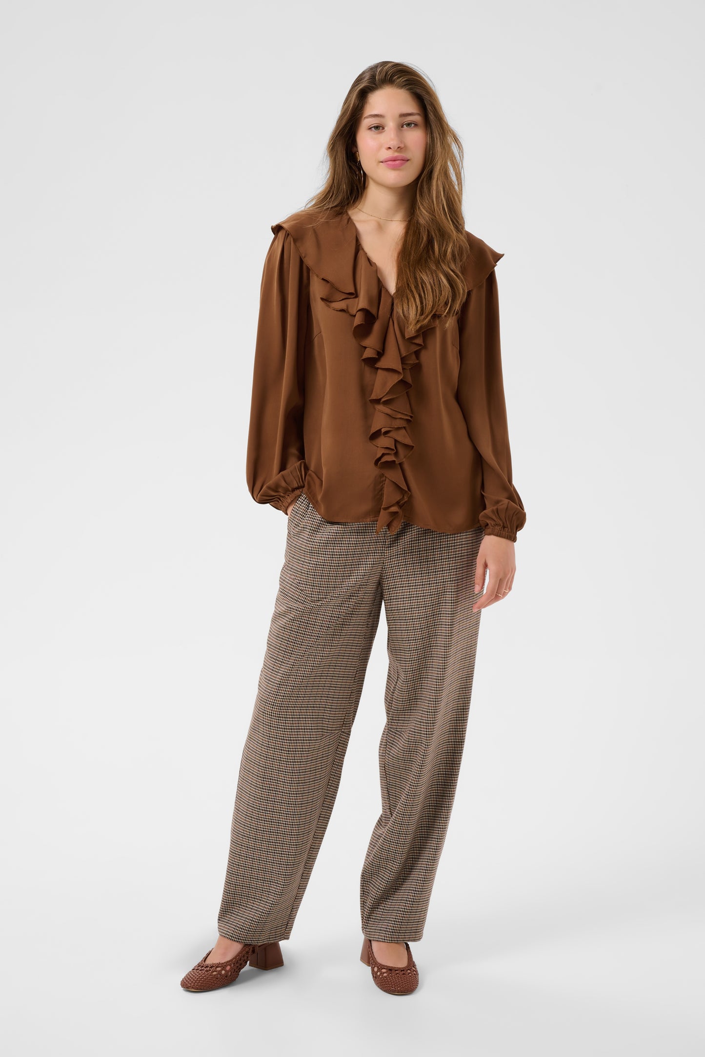 CRBeliv Blouse Friar Brown