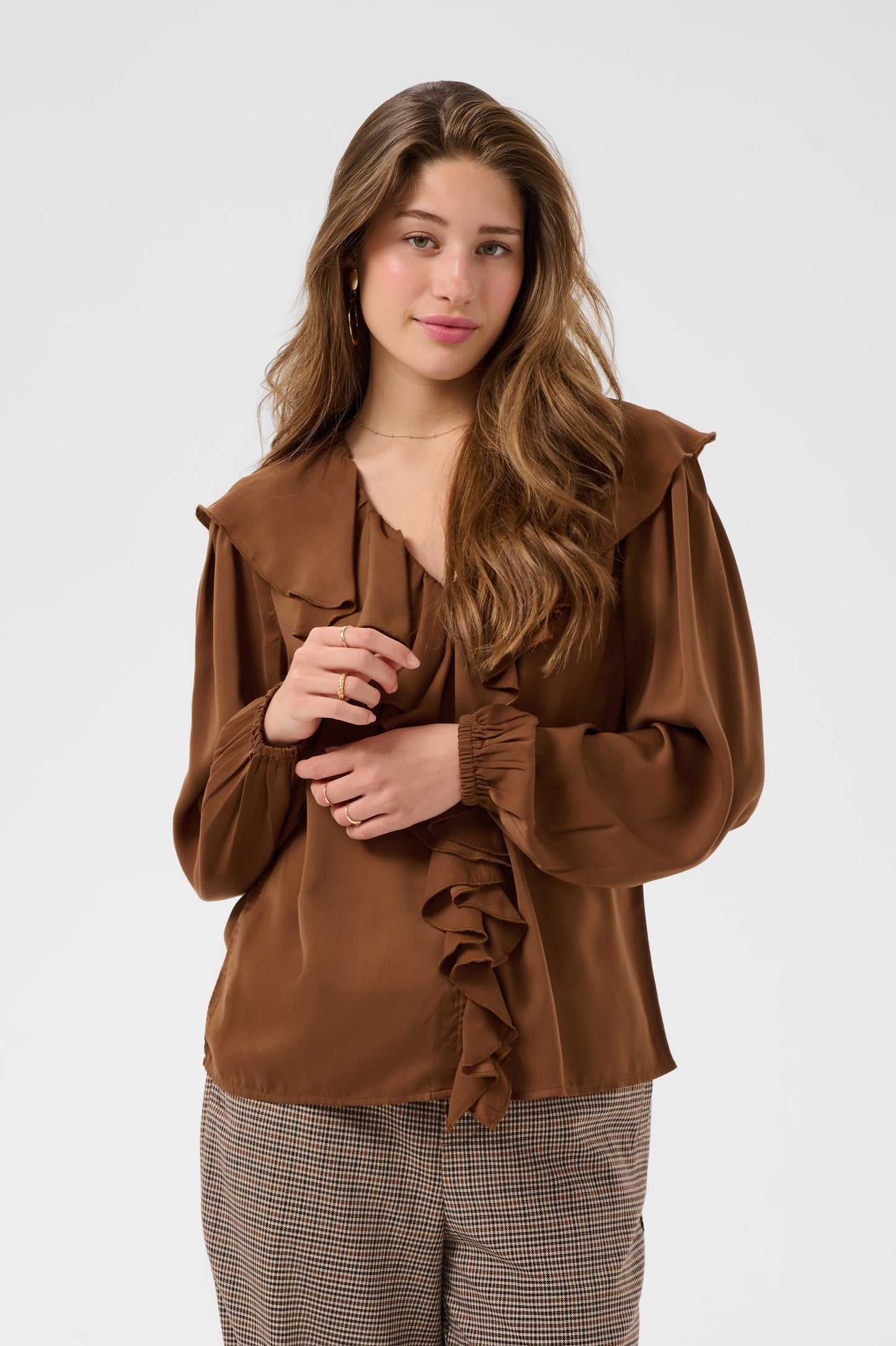 CRBeliv Blouse Friar Brown