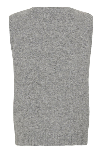 CRHope Knit Slipover Grey Melange