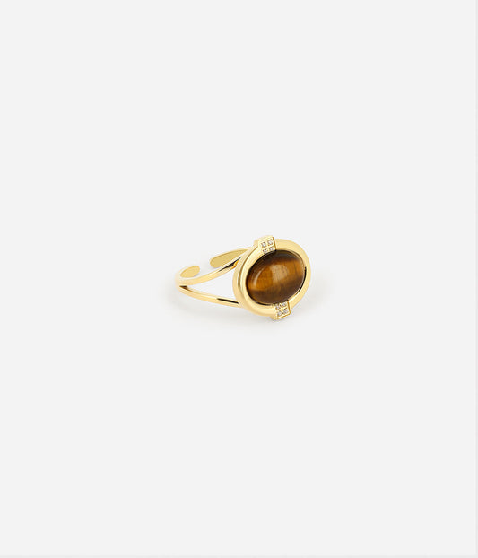 Tiger Eye Ring