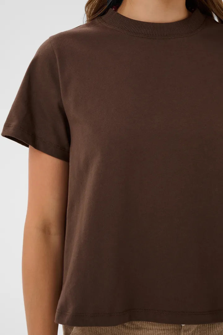 TiggySZ T-shirt Chocolate Brown