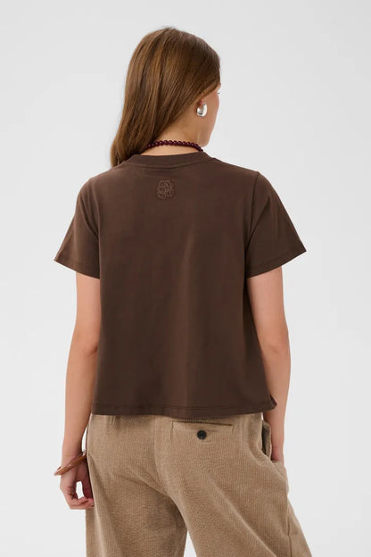 TiggySZ T-shirt Chocolate Brown