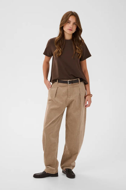 TiggySZ T-shirt Chocolate Brown