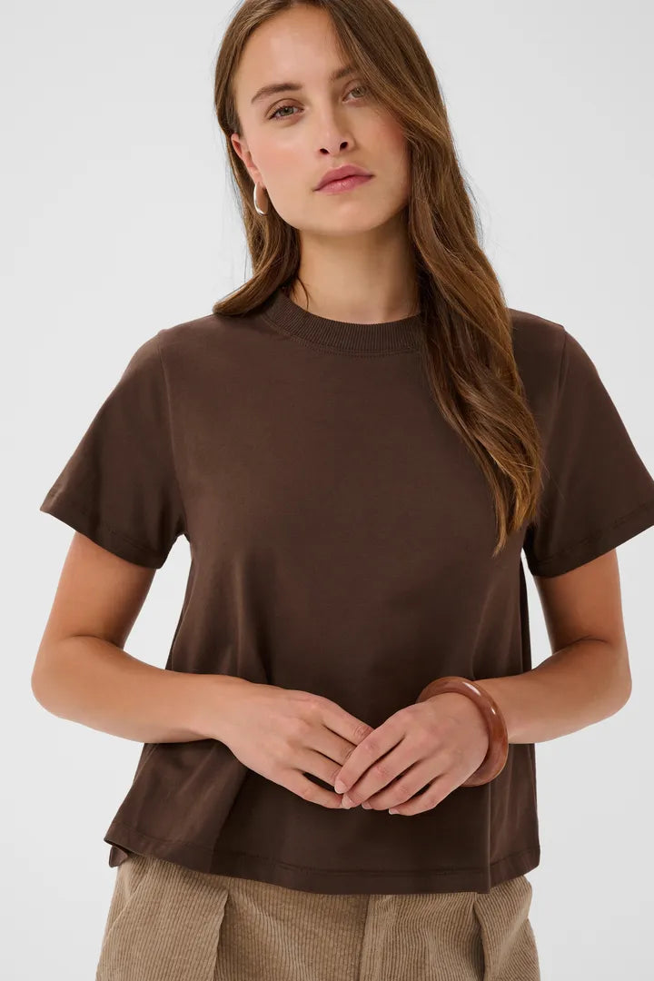 TiggySZ T-shirt Chocolate Brown