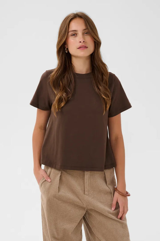 TiggySZ T-shirt Chocolate Brown