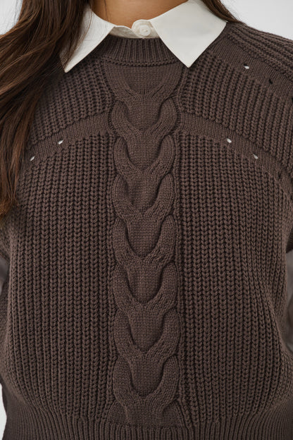 TruneSZ Vest Chocolate Brown