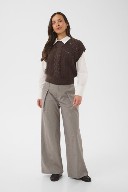TruneSZ Vest Chocolate Brown