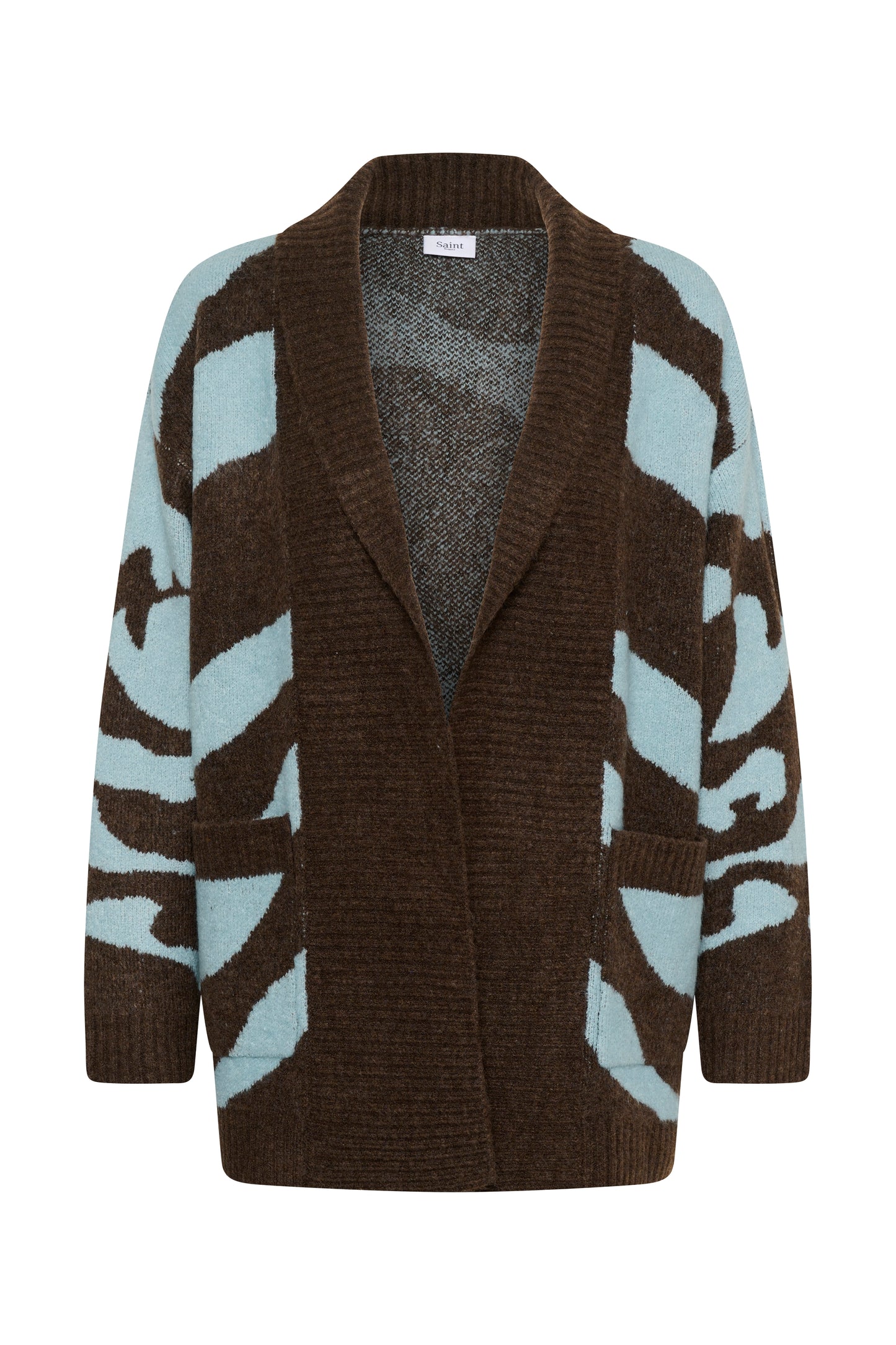 MallieSZ Open Cardigan Dark Earth