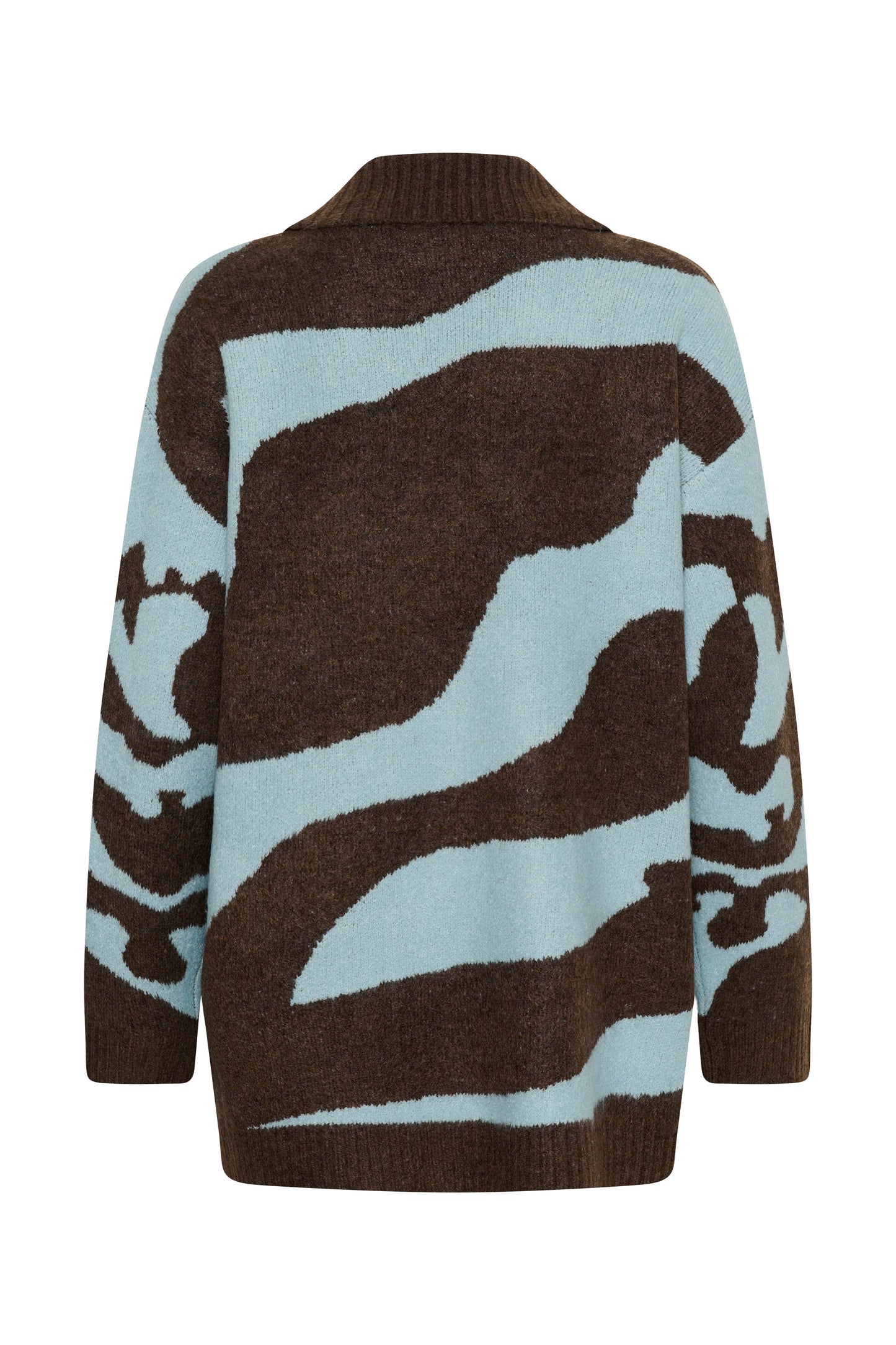 MallieSZ Open Cardigan Dark Earth