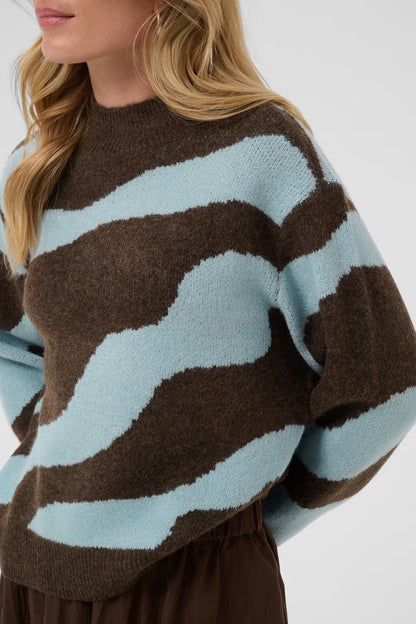 MallieSZ Pullover Dark Earth