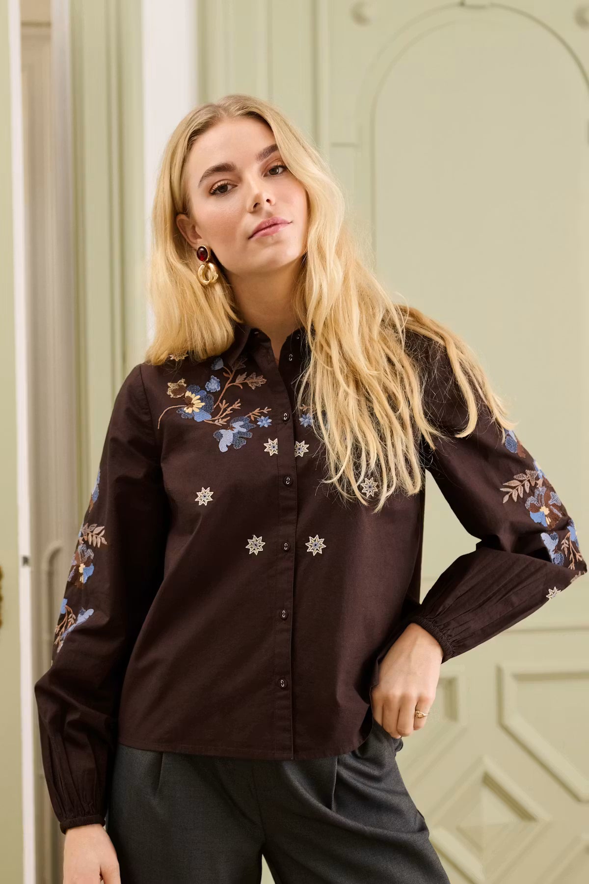 CRPeona Shirt Brown