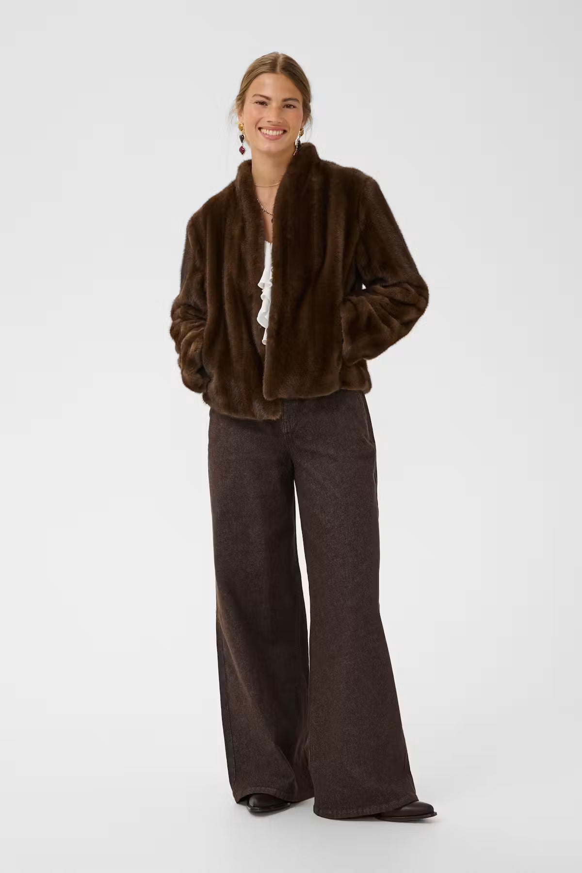 CRFrania Faux Fur Jacket