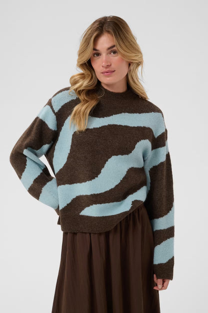 MallieSZ Pullover Dark Earth