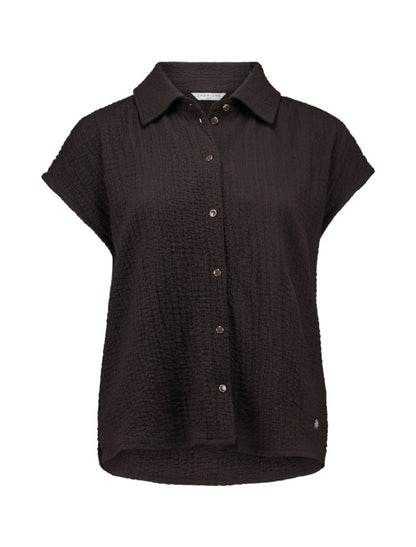 Short Sleeve Shirt Coffee