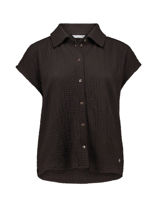 Short Sleeve Shirt Coffee