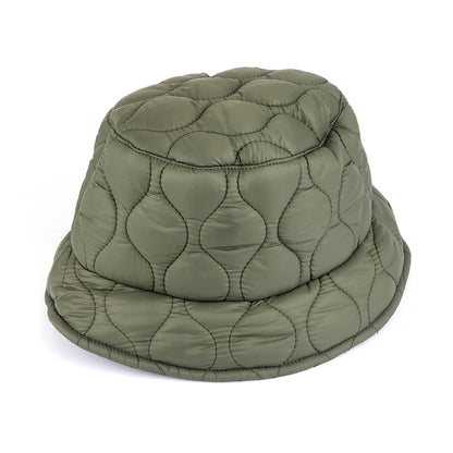 Polly Khaki Quilted Showerproof Hat