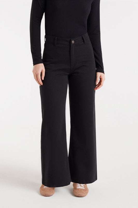 CF Black Flared Trousers